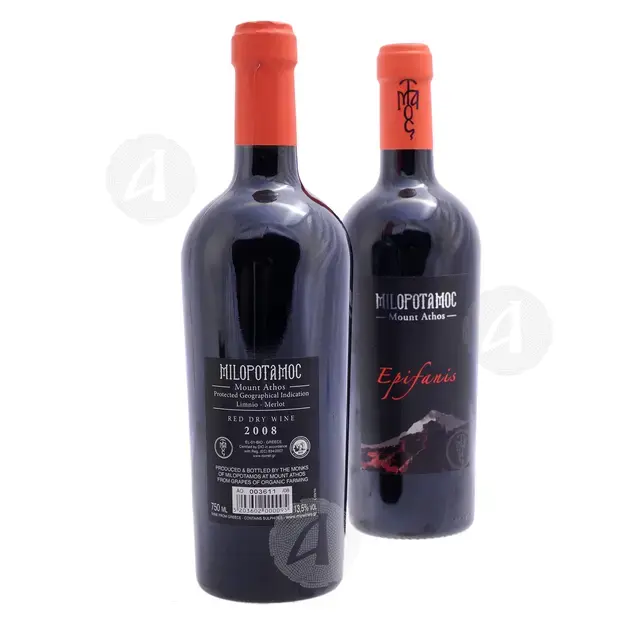 Dry Red Wine ''Epiphanis'' 750ml Mylopotamos - Red στο Athonian.gr
