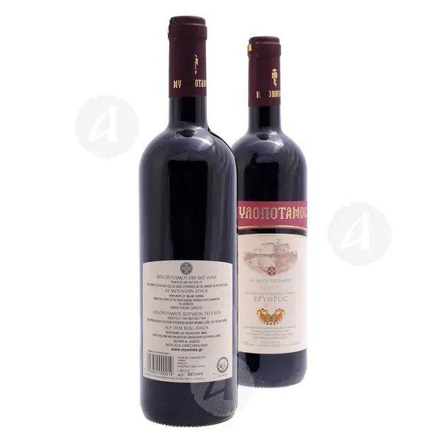 Red Dry Wine 750ml - Holy Cell of Saint Eustathius - Red στο Athonian.gr