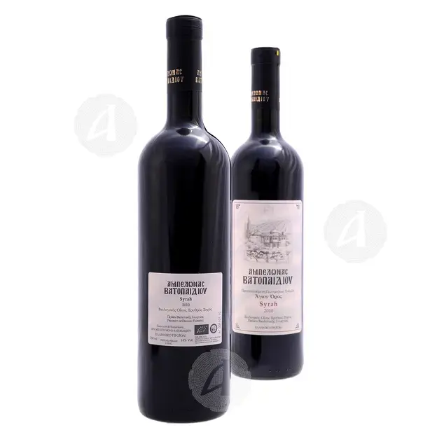 Ερυθρός Ξηρός Οίνος Syrah Ι. Μ. Βατοπαιδίου 750ml - Ερυθροί στο Athonian.gr
