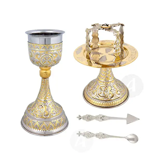 Nickel-plated Chalice - Ecclesiastical Utensils στο Athonian.gr