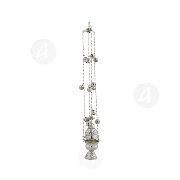 Church Censer Nickel Plated (9390N) - Ecclesiastical Utensils στο Athonian.gr