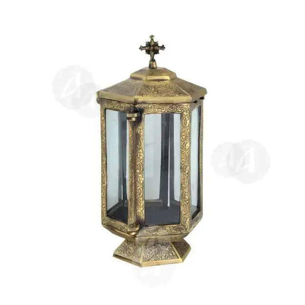 Grave Lantern Bronze (9837) - Ecclesiastical Utensils στο Athonian.gr