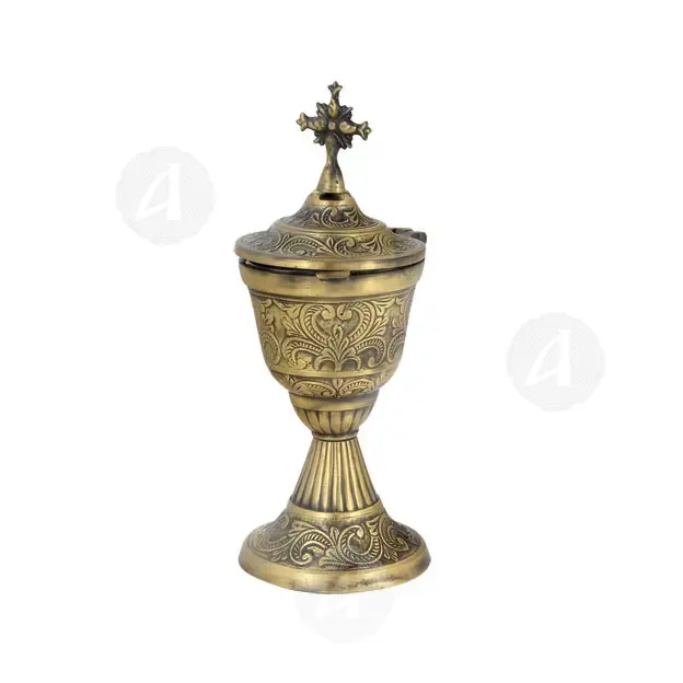 Patinated Tomb Censer (9916) - Ecclesiastical Utensils στο Athonian.gr