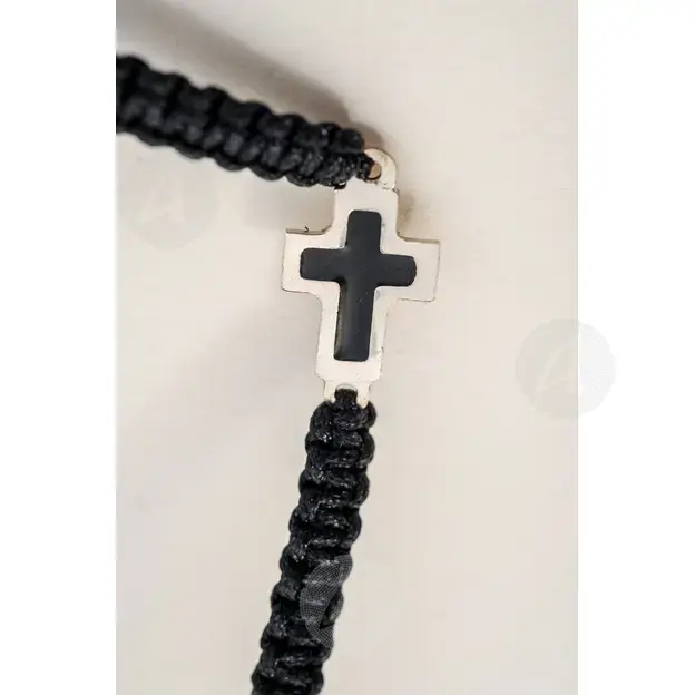 Macrame Bracelet with Cross (111111) - Jewelry στο Athonian.gr