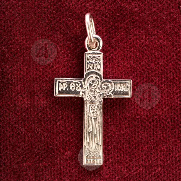 Silver Cross from the Holy Cell of Apostle Thomas - Jewelry στο Athonian.gr