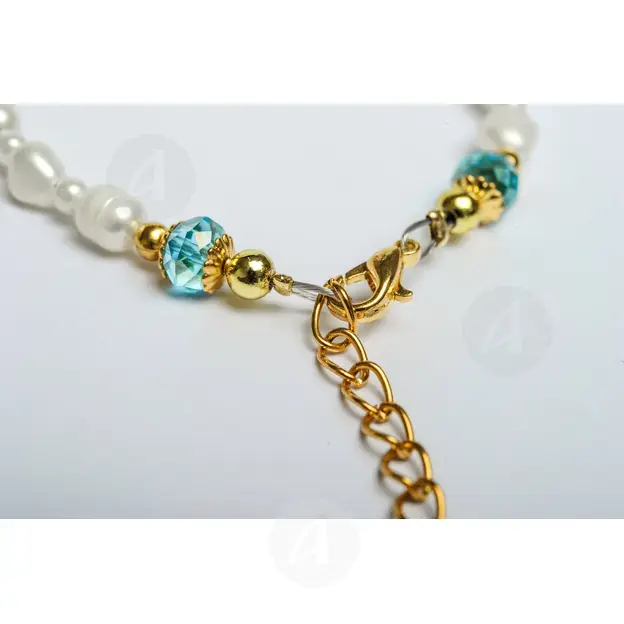 Bracelet with Clasp and Semi-Precious Stones (WRE) - Jewelry στο Athonian.gr