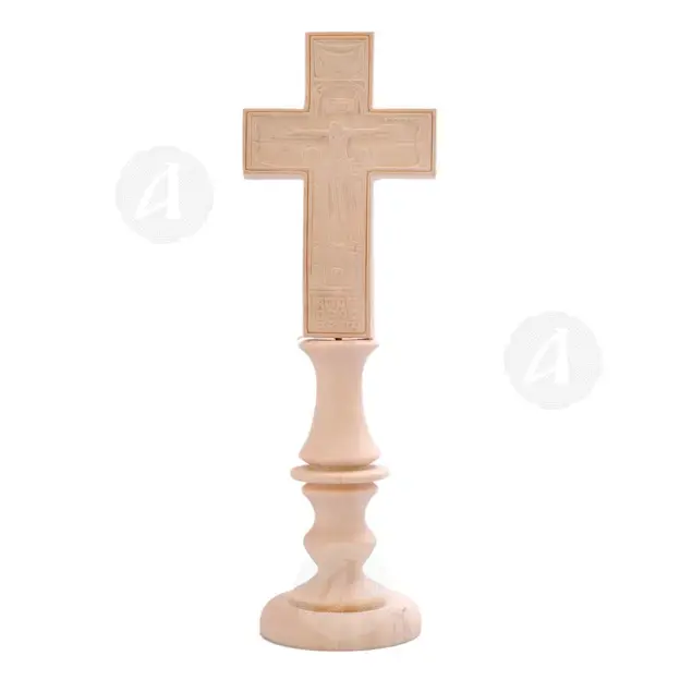 Table Blessing Cross (TAB-WHI) - Ecclesiastical Utensils στο Athonian.gr