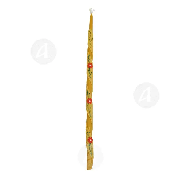 Mount Athos Easter Beeswax Candle - Handiwork στο Athonian.gr