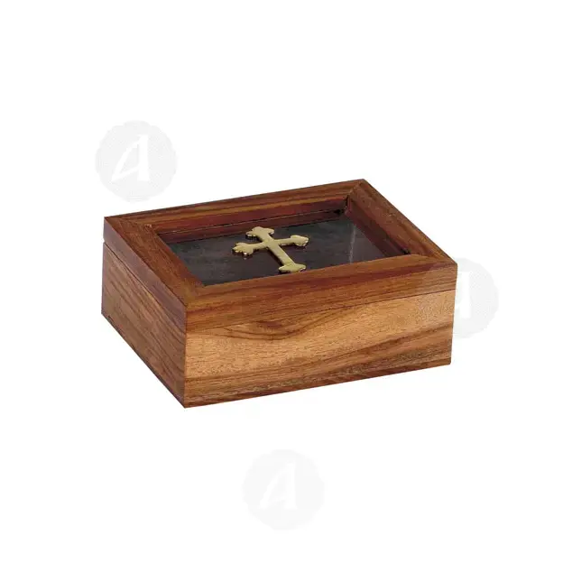Wooden Incense Box (9434) - Ecclesiastical Utensils στο Athonian.gr