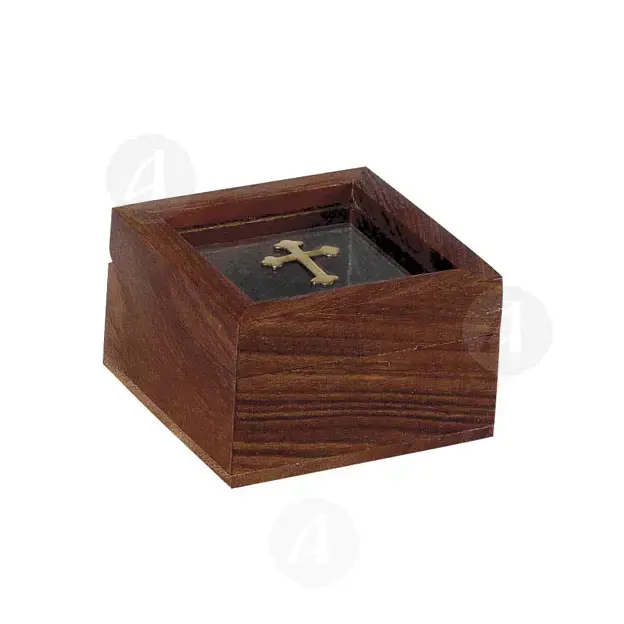 Wooden Incense Box (9442) - Ecclesiastical Utensils στο Athonian.gr