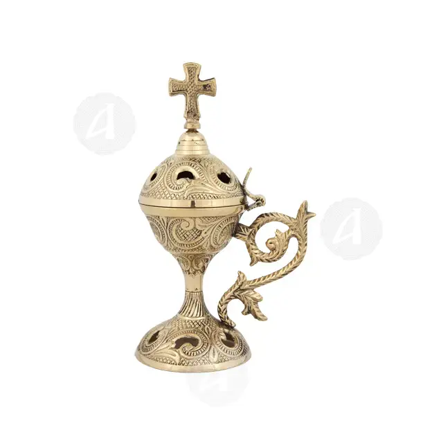 Home Thurible Bronze (169B) - Ecclesiastical Utensils στο Athonian.gr