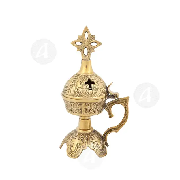 Home Thurible Bronze (170B) - Ecclesiastical Utensils στο Athonian.gr