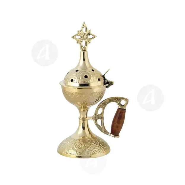Home Thurible Bronze (4027b) - Ecclesiastical Utensils στο Athonian.gr