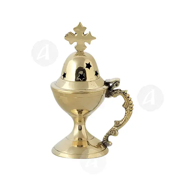 Home Thurible Bronze (4092b) - Ecclesiastical Utensils στο Athonian.gr