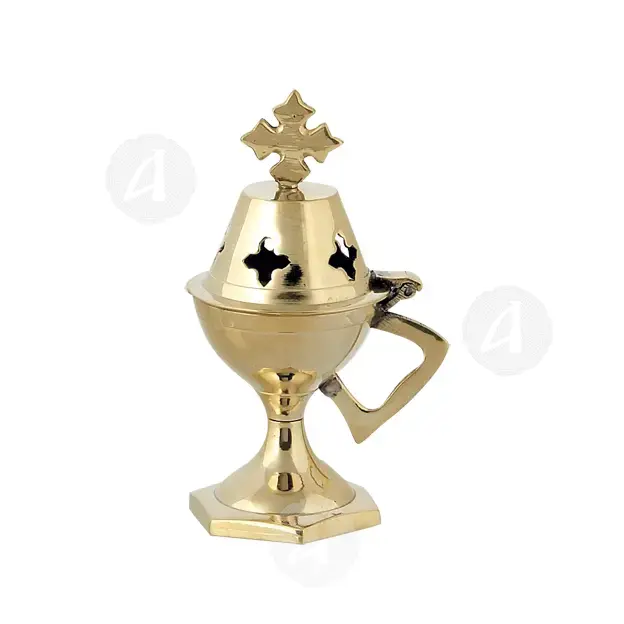 Home Thurible Bronze (4093b) - Ecclesiastical Utensils στο Athonian.gr