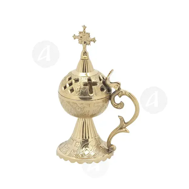 Home Thurible Bronze (4097b) - Ecclesiastical Utensils στο Athonian.gr
