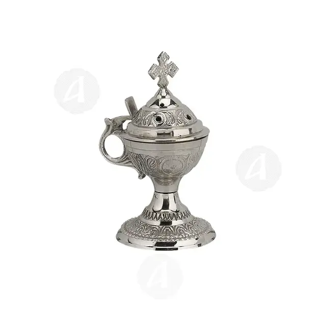 Home Thurible Nickel Plated (4886n) - Ecclesiastical Utensils στο Athonian.gr