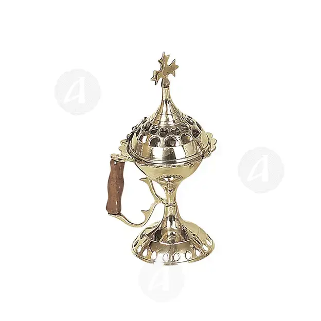 Home Thurible Bronze (7117b) - Ecclesiastical Utensils στο Athonian.gr