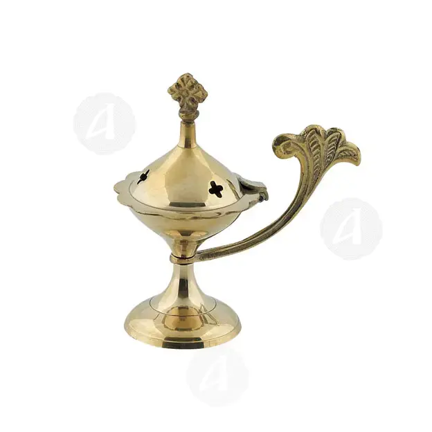 Home Thurible Bronze (7694b) - Ecclesiastical Utensils στο Athonian.gr