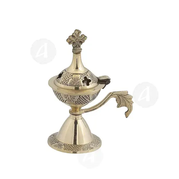 Home Thurible Bronze (7702B) - Ecclesiastical Utensils στο Athonian.gr
