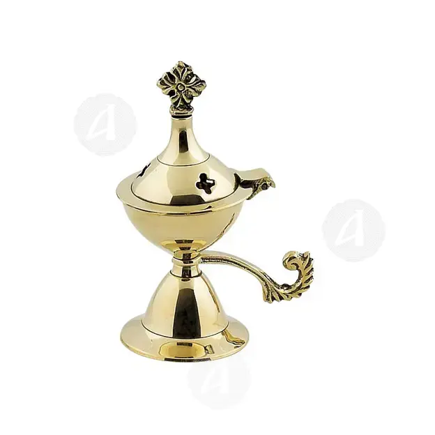 Home Thurible Bronze (7707B) - Ecclesiastical Utensils στο Athonian.gr