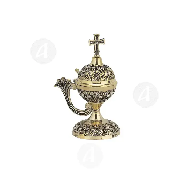 Home Thurible Bronze (8124b) - Ecclesiastical Utensils στο Athonian.gr