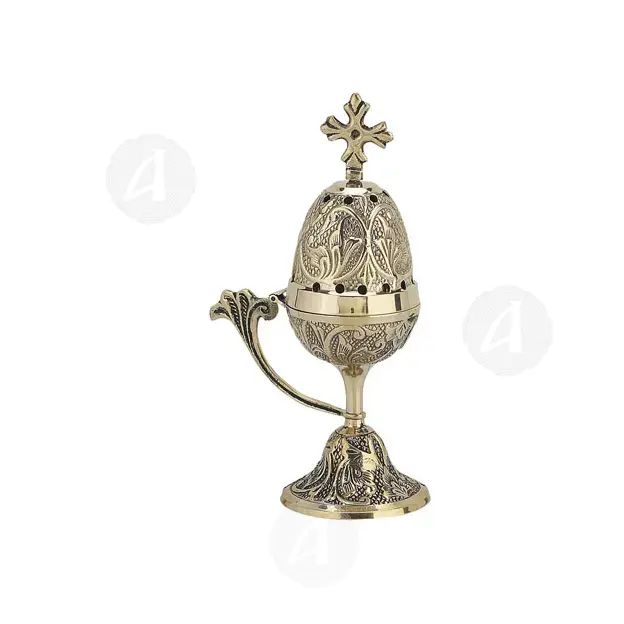 Home Thurible Bronze (8127b) - Ecclesiastical Utensils στο Athonian.gr