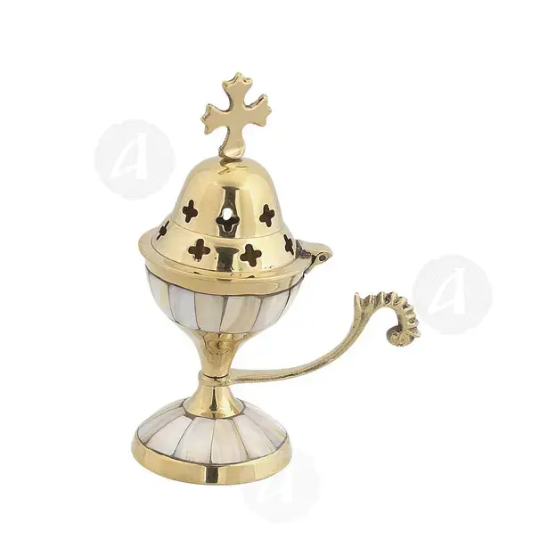 Home Thurible Bronze (9318MOP) - Ecclesiastical Utensils στο Athonian.gr