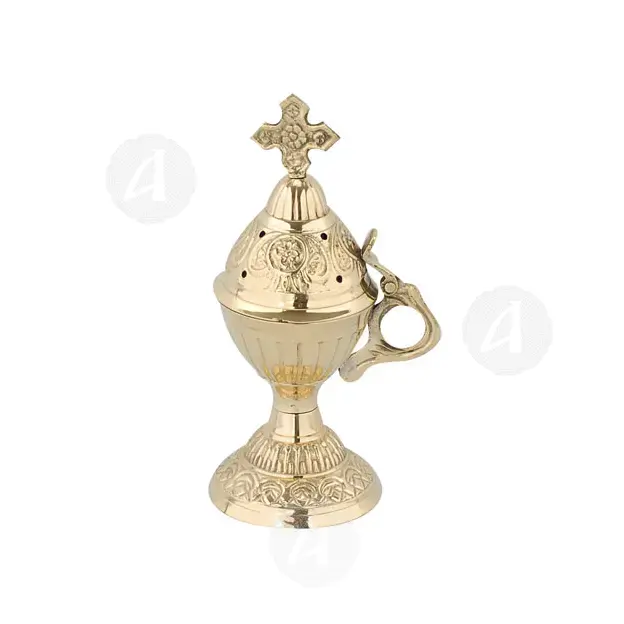 Home Thurible Bronze (9591b) - Ecclesiastical Utensils στο Athonian.gr