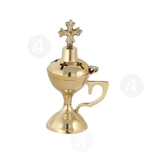 Home Thurible Bronze (9787b) - Ecclesiastical Utensils στο Athonian.gr