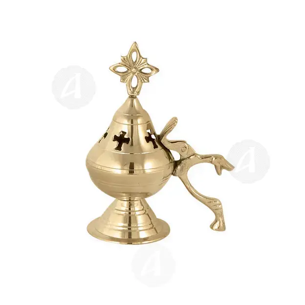 Home Thurible Bronze (9902b) - Ecclesiastical Utensils στο Athonian.gr