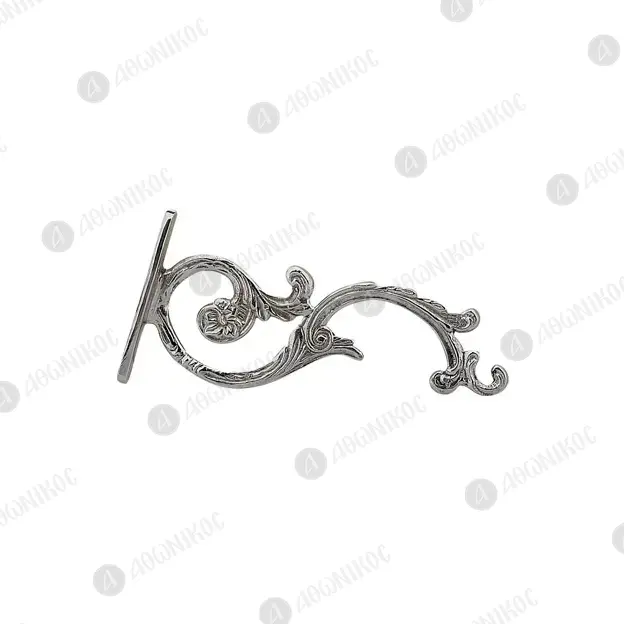 Nickel Plated Hook for Vigil Lamp (8446n.17) - Ecclesiastical Utensils στο Athonian.gr