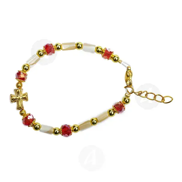 Bracelet with Clasp and Semi-Precious Stones (PRE) - Jewelry στο Athonian.gr