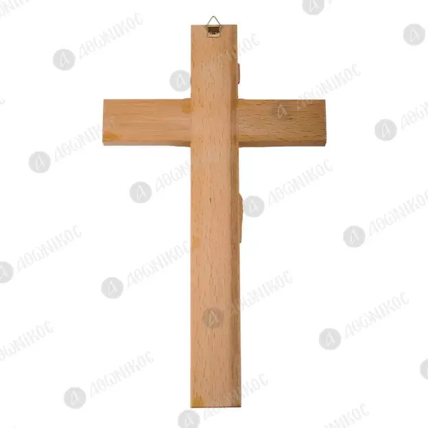 Wooden Wall Cross (LB) - Monastic Handiwork στο Athonian.gr