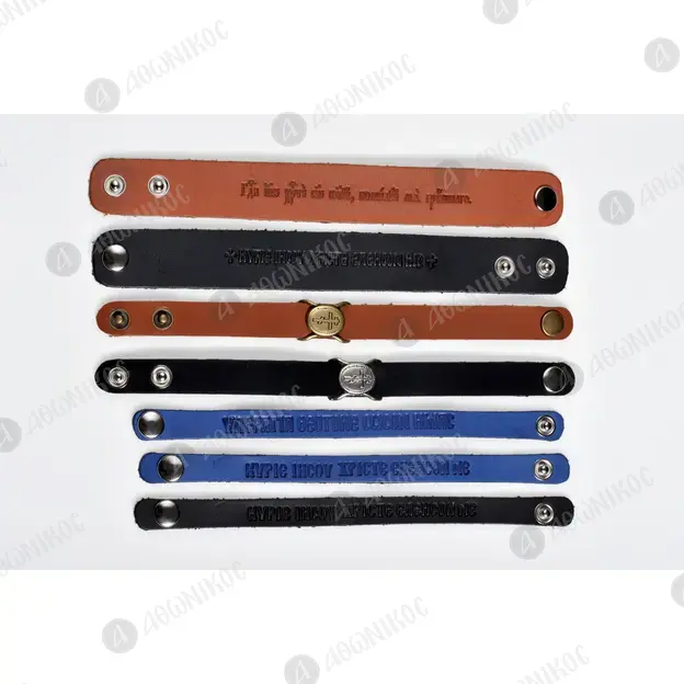 Leather bracelet - Prayer Ropes στο Athonian.gr