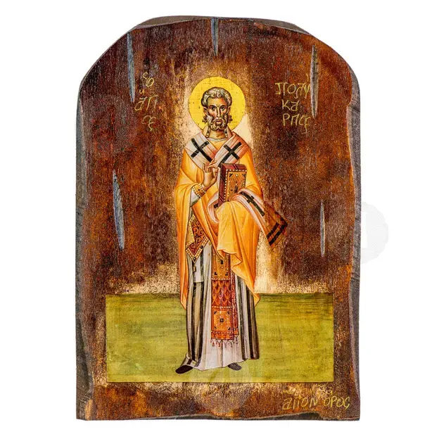 Saint Polycarp Bishop of Smyrna - Orthodox Icons στο Athonian.gr