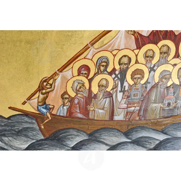 The boat of church (E Nafs tes ecleseas) - Orthodox Icons στο Athonian.gr