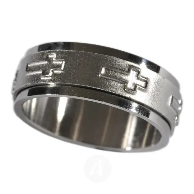 Δαχτυλίδι Τιτανίου Αγίου Όρους (05) -  Κοσμήματα στο Athonian.gr