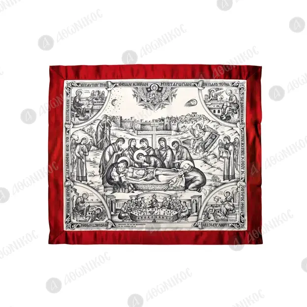 Holy Antimension 59 x 69cm (BOU-5969) - Ecclesiastical Utensils στο Athonian.gr