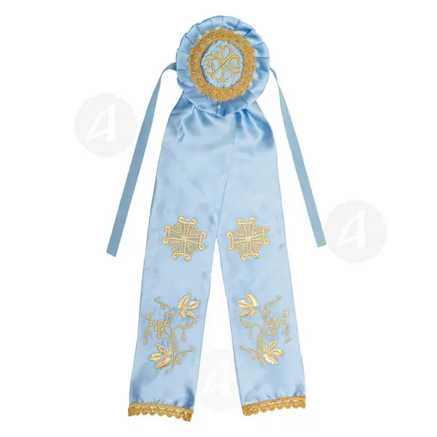 Church Decoration Ribbon Light Blue (KOR-10) - Ecclesiastical Utensils στο Athonian.gr