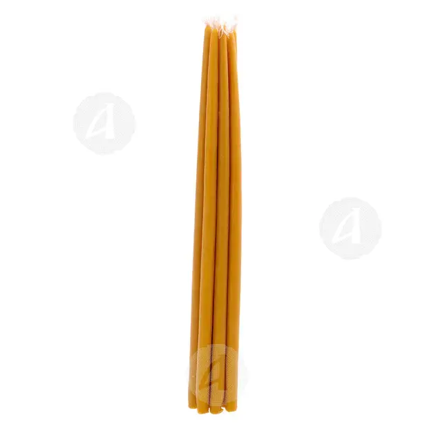 Λαμπάδες Πολυελαίου από Αγνό Μελισσοκέρι 1kg (20) - Εργόχειρα στο Athonian.gr