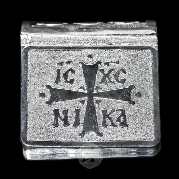 Λειψανοθήκη Επάργυρη IC XC NIKA (1) - Εκκλησιαστικά Σκεύη  στο Athonian.gr