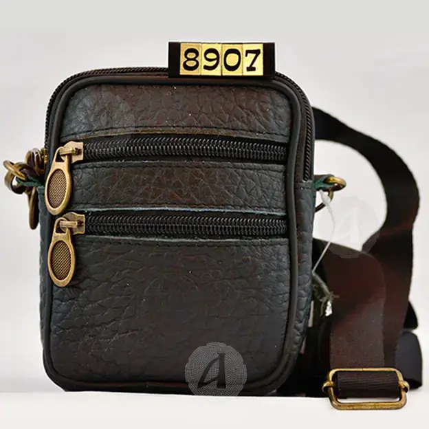 Mount Athos Leather Bag (8907KA-02) - Handiwork στο Athonian.gr