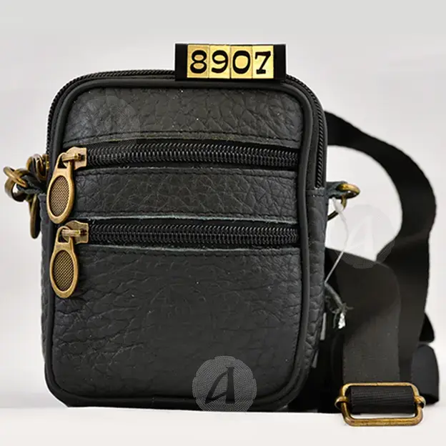 Mount Athos Leather Bag (8907KA-01) - Handiwork στο Athonian.gr