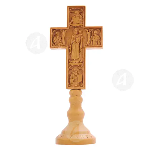 Table Blessing Cross Holy New Skete (POL-179A) - Ecclesiastical Utensils στο Athonian.gr
