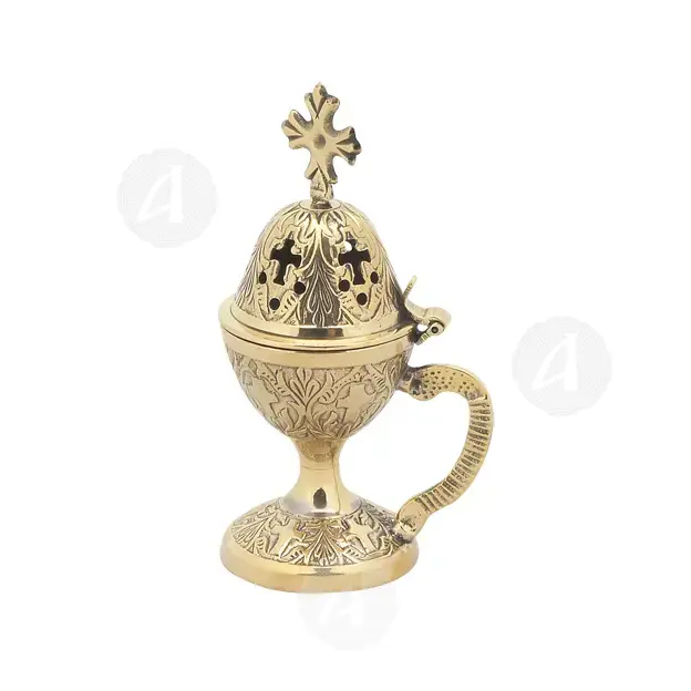 Home Thurible Bronze (78B) - Ecclesiastical Utensils στο Athonian.gr