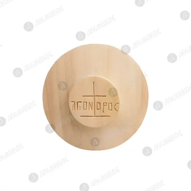 Handmade Holy Bread Stamp Prosphora 16cm Virgin Mary - Monastic Handiwork στο Athonian.gr