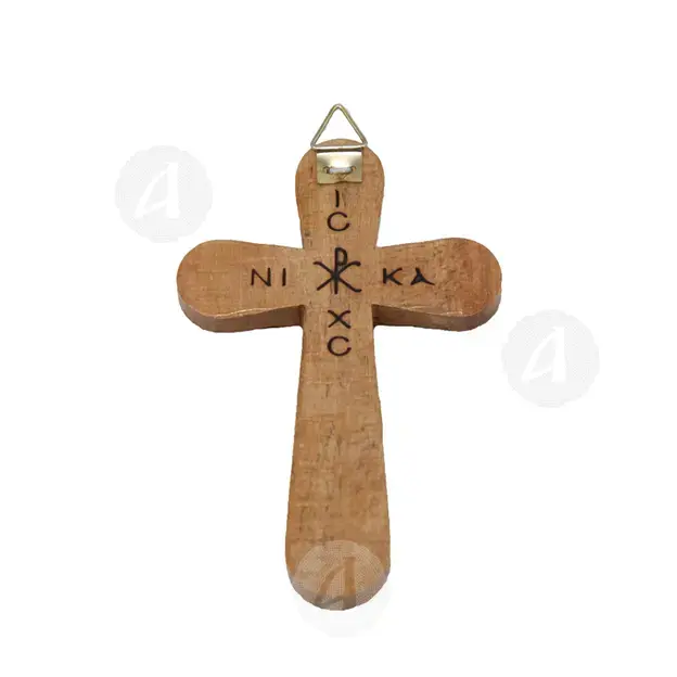 Wooden Wall Cross (LB-95) - Handiwork στο Athonian.gr