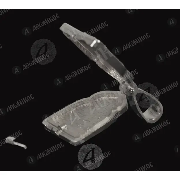 Silver Reliquary Pendant Saint George (2A) - Jewelry στο Athonian.gr