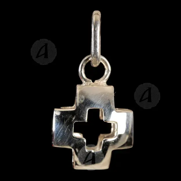 Silver Cross Necklace 115 - Jewelry στο Athonian.gr